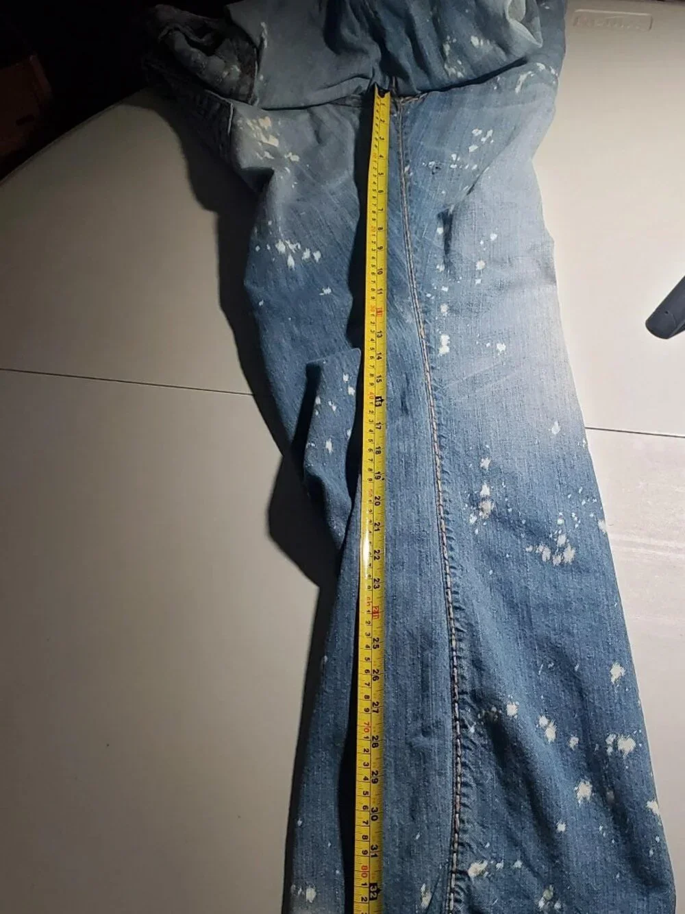 True Religion Ricky Super T  Made in USA distressed Sz 42